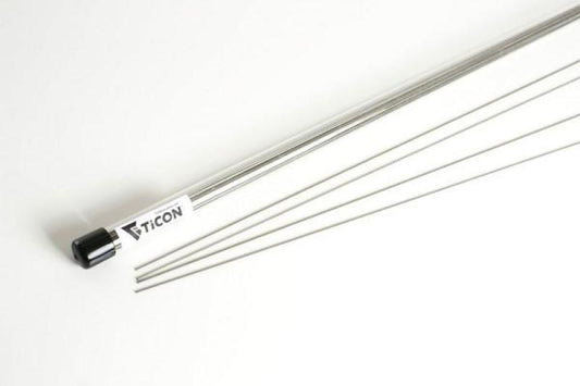 Ticon 39in Length 1/2lb 1.5mm/.059in Filler Diamter CP1 Titanium Filler Rod