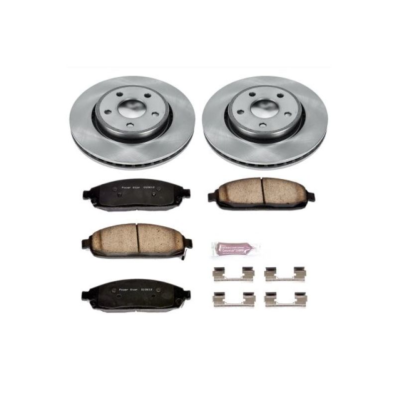 Power Stop 06-10 Jeep Commander Front Autospecialty Brake Kit - eliteracefab.com