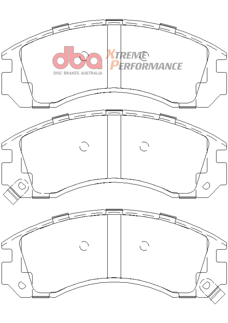 DBA Extreme Performance Front Brake Pads - DB1223XP DBA