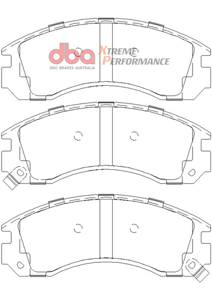 DBA Extreme Performance Front Brake Pads - DB1223XP DBA