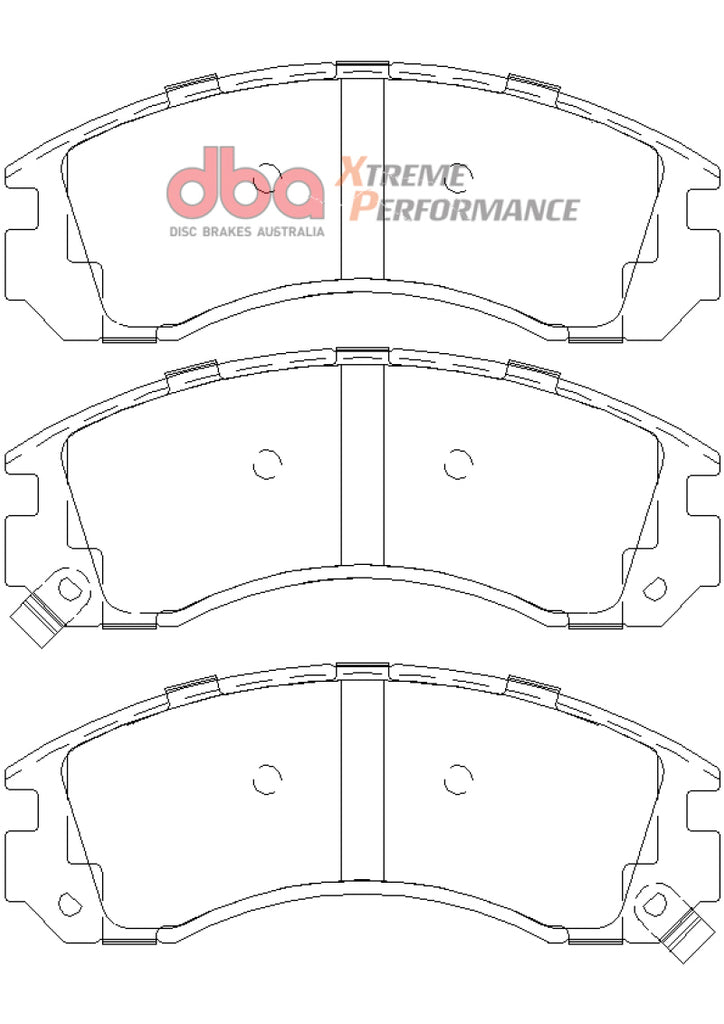 DBA Extreme Performance Front Brake Pads - DB1223XP