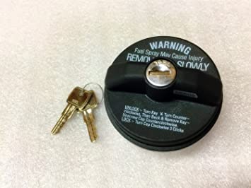 Titan Fuel Tanks Locking Fuel Cap - Black - eliteracefab.com