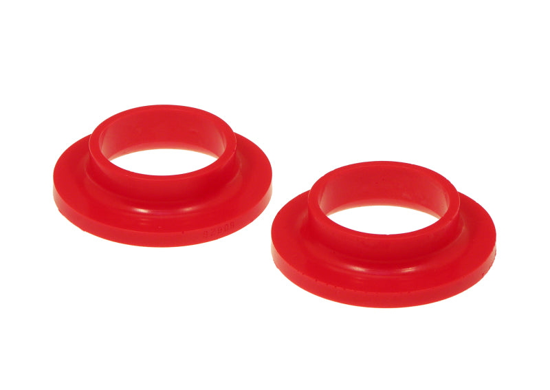 Prothane Universal Coil Spring Isolators - Pair - Red - eliteracefab.com