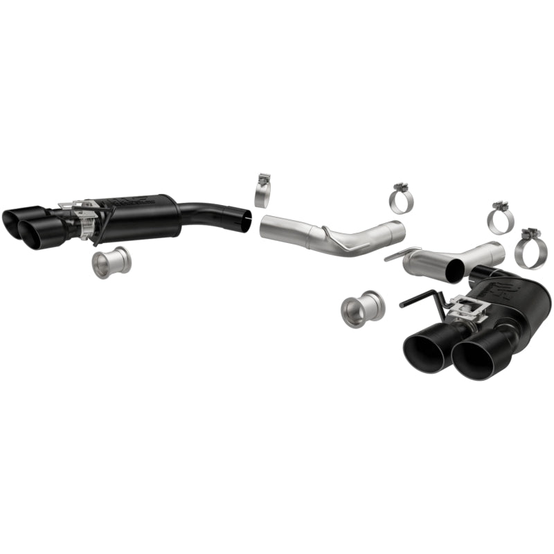 MagnaFlow SYS Competition Black A/B 2011 Ford Mustang 5.0L Magnaflow