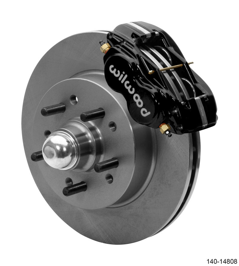 Wilwood Forged Dynalite Front Kit 11.5in 65-66 Chevrolet Impala w/ Factory Drum Spindle-Req 220-7699 Wilwood