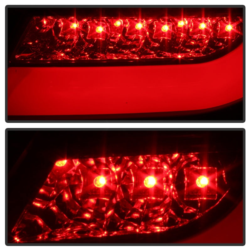 Spyder 04-08 Pontiac Grand Prix Light Bar LED Tail Light - Black Smoke (ALT-YD-PGP04-LED-BSM) - eliteracefab.com