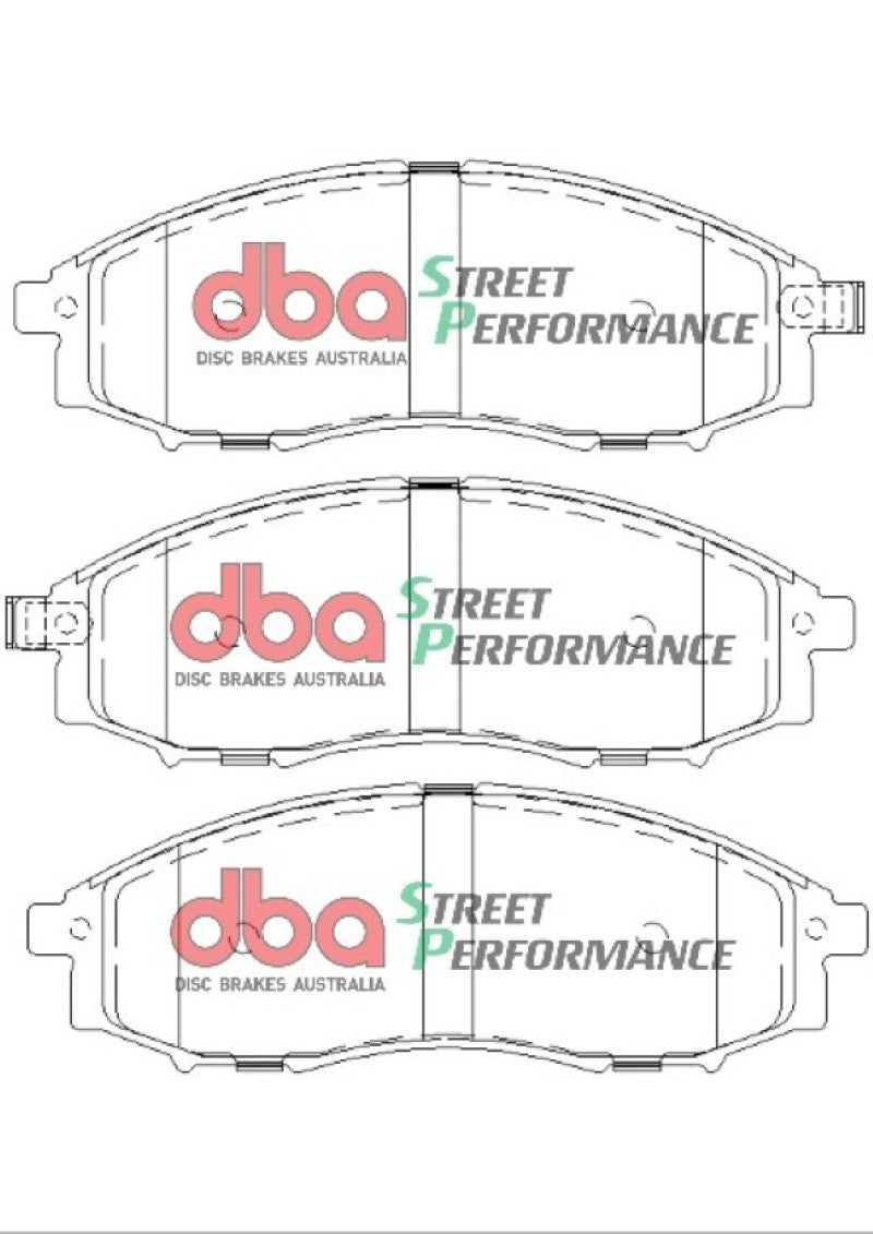 DBA Street Performance Front Brake Pads - DB1439SP DBA