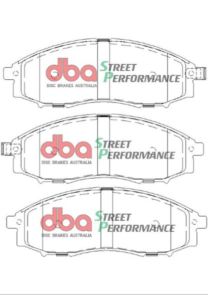 DBA Street Performance Front Brake Pads - DB1439SP DBA