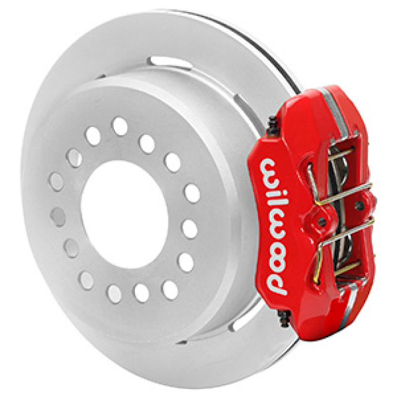 Wilwood Ford Explorer 8.8in Rear Axle Dynapro Disc Brake Kit 11in Rotor -Red Caliper Wilwood