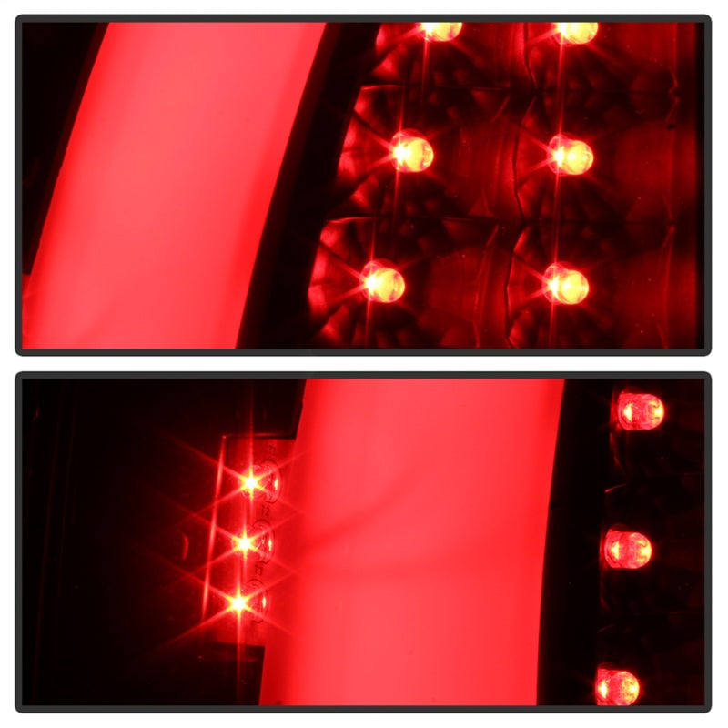 xTune 97-03 Ford F-150 Light Bar LED Tail Lights - Black Smoke (ALT-ON-FF15097-LBLED-BSM) - eliteracefab.com