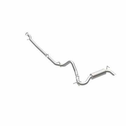 MagnaFlow 12-14 Jeep Wrangler 4dr Single Straight Rear P/S Exit Stainless C/B Performance Exhaust Magnaflow