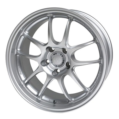 Enkei PF01 17x8 5x114.3 50mm offset Silver Wheel 05-10 Subaru STI Enkei