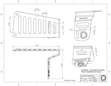 Load image into Gallery viewer, Diode Dynamics 18-21 Jeep JL Wrangler/Gladiator SS3 Cowl LED Bracket Kit - Yellow Sport