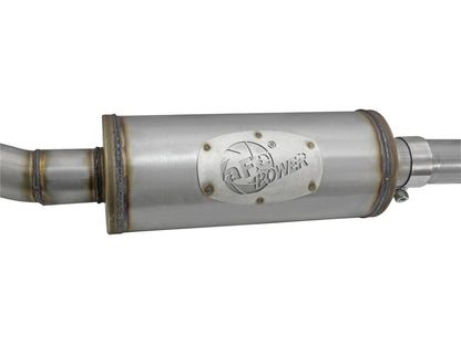 aFe Rebel Series CB 2.5in Dual Center Exit SS Exhaust w/ Polish Tip 07-15 Jeep Wrangler 3.6L/3.8L V6 aFe