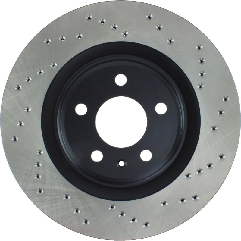 StopTech 12 Audi A6 Quattro/11-12 A7 Quattro/13 Q5/7-11/13 S4/12 S5 Rear Left Drilled Cryo Rotor Stoptech