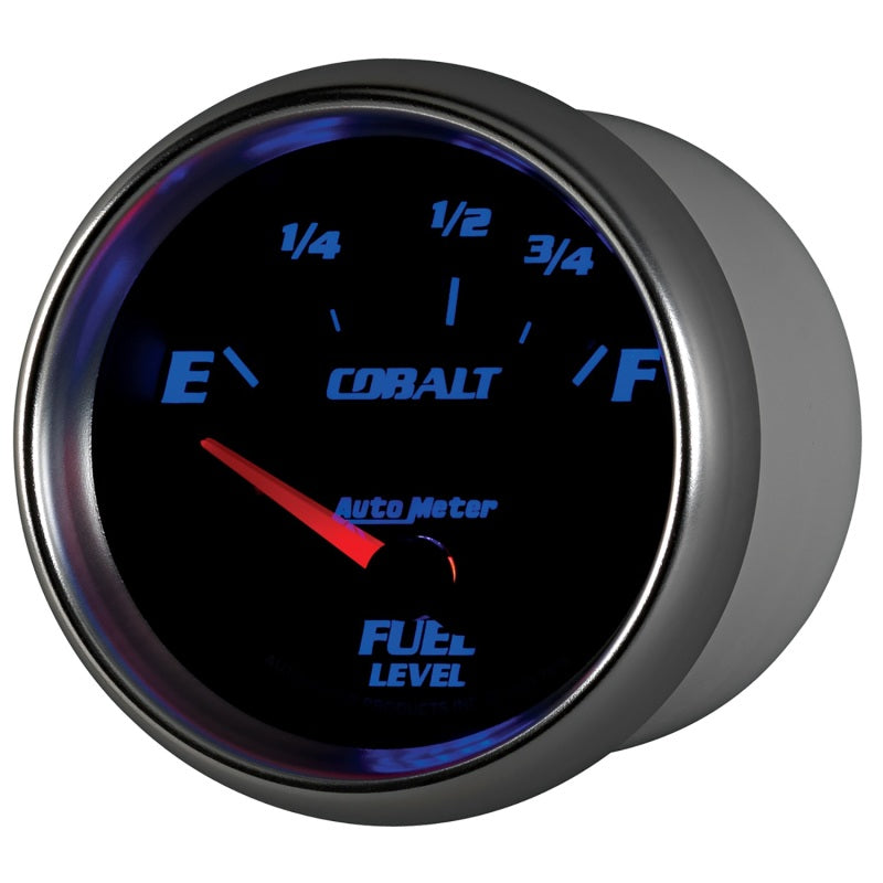 AutoMeter Gauge Fuel Level 2-5/8in. 73 Ohm(e) to 10 Ohm(f) Elec Cobalt 7915