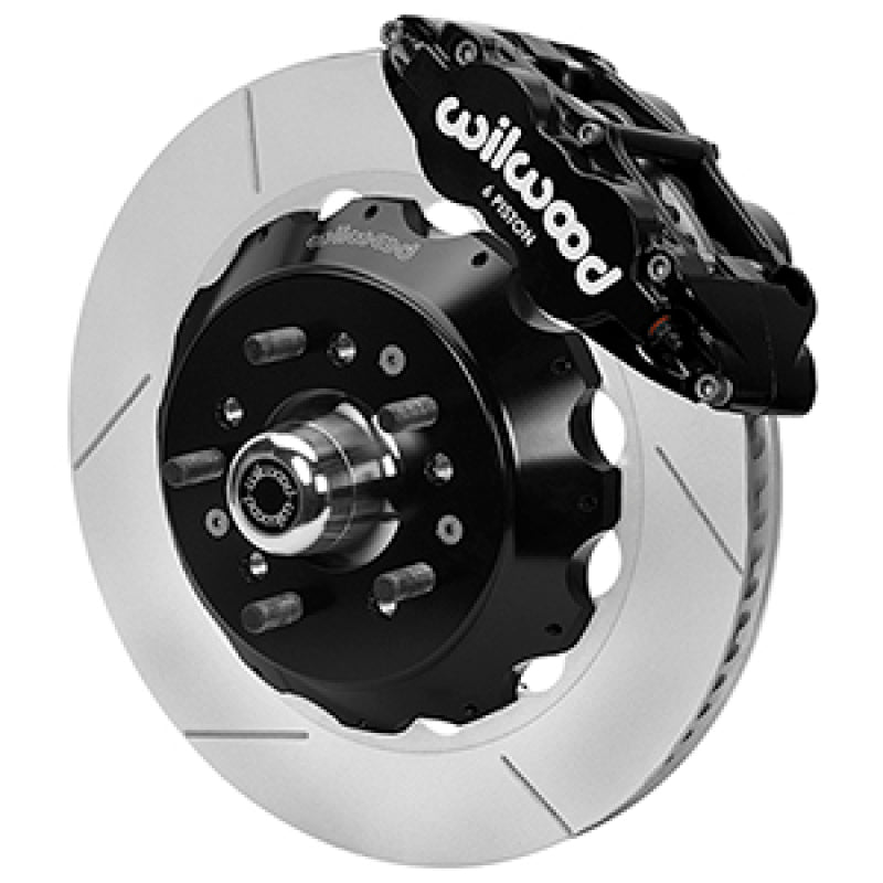 Wilwood Forged 6 Piston Superlite Caliper, SRP 72 Vane Vented Spec37 Slotted Rotor - 14.00x1.25 Wilwood