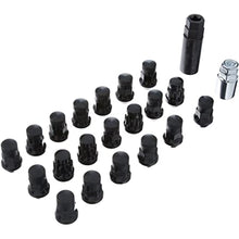 Load image into Gallery viewer, WHEEL MATE MUTEKI SR35 CLOSE END LUG NUTS W/ LOCK SET – BLACK 12×1.25 35MM - eliteracefab.com