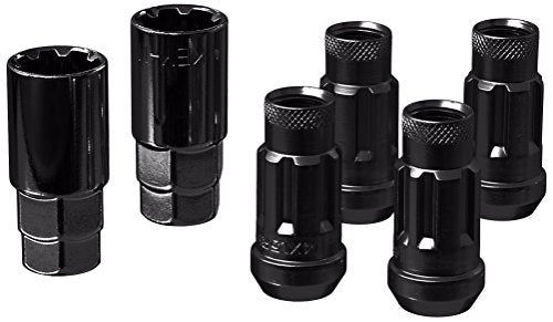 WHEEL MATE MONSTER LOCKING LUG NUT SET OF 4 – BLACK 14×1.50 Wheel Mate