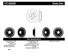 Load image into Gallery viewer, StopTech 06-09 Honda Civic Ex/Si Slotted &amp; Drilled Right Rear Rotor - eliteracefab.com