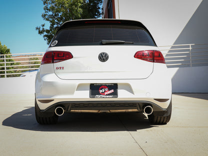 aFe MACH Force-Xp 3in to 2-1/2in Stainless Steel Axle-Back Exhaust - 15-17 Volkswagen GTI aFe