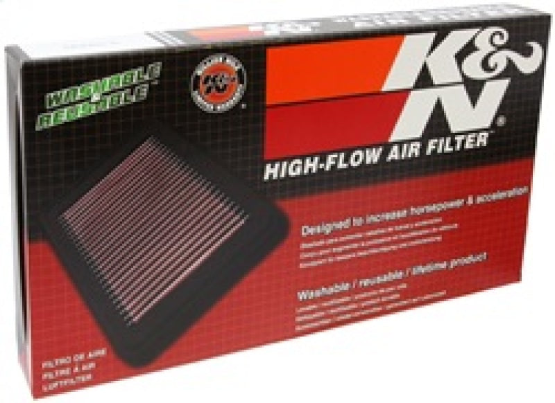 K&N Replacement Air Filter for 04-08 Lamborghini Gallardo 5.0L V10 - eliteracefab.com