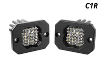 Load image into Gallery viewer, Diode Dynamics Stage Series C1R - White Flood Flush Mount LED Pod (Pair)