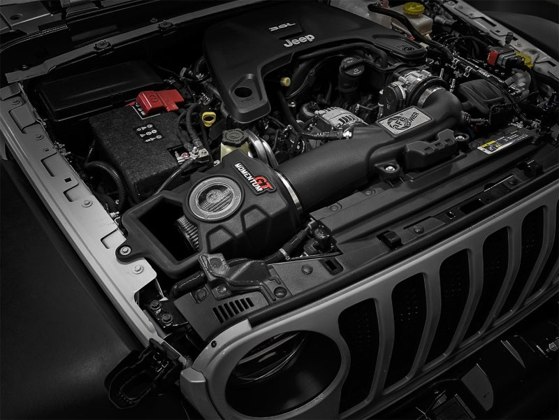 aFe Momentum GT Pro DRY S Cold Air Intake System 2018+ Jeep Wrangler (JL) V6 3.6L - eliteracefab.com