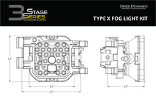 Load image into Gallery viewer, Diode Dynamics SS3 Pro Type X Kit ABL - Yellow SAE Fog