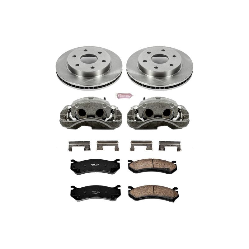 Power Stop 02-06 Cadillac Escalade Front Autospecialty Brake Kit w/Calipers - eliteracefab.com