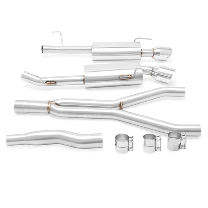 Mishimoto 2015-2016 Ford Mustang 2.3L EcoBoost Stainless Steel Cat-Back Exhaust - eliteracefab.com