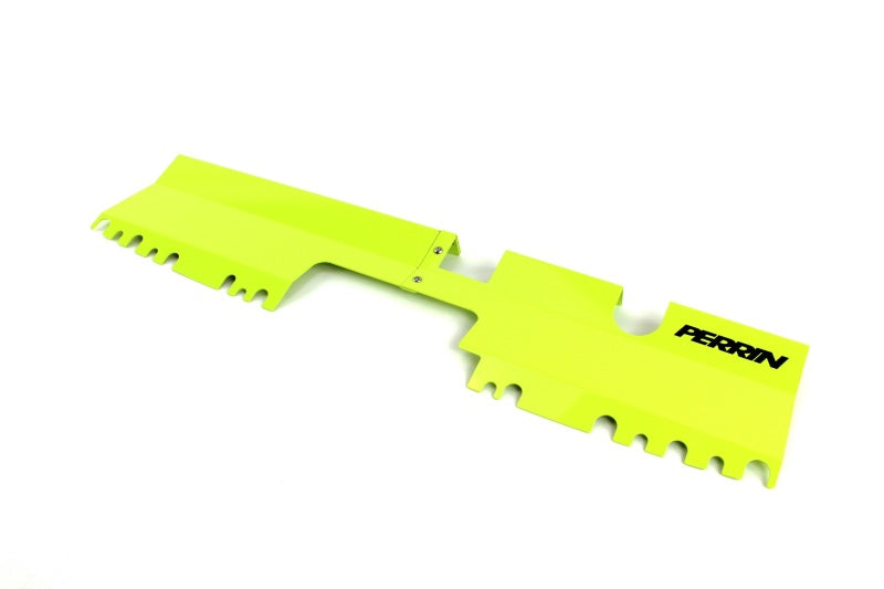 Perrin 15-21 WRX/STI Radiator Shroud (Without OEM Intake Scoop) - Neon Yellow Perrin Performance