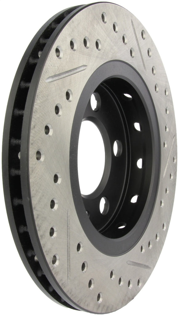 StopTech Slotted & Drilled Sport Brake Rotor - eliteracefab.com