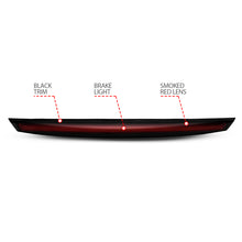 Load image into Gallery viewer, ANZO 2007-2014 Chevrolet Suburban 1500 LED 3rd Brake Light Black Housing Smoke Lens w/ Spoiler 1pc - eliteracefab.com