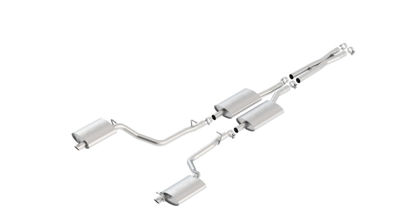 Borla 11-14 Dodge Charger SE / 11-14 Chrysler 300 Ltd/Base/12 300 S X-Pipe Touring Catback Exhaust - eliteracefab.com