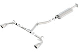 Borla 2013-2020 Subaru BRZ Cat-Back Exhaust System S-Type Part # 140496