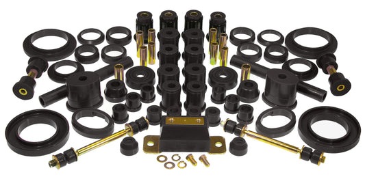 Prothane Total Vehicle Suspension Bushing Kit for 1983–1984 Ford Mustang V8 w/ Trans. Mount, Black – 6-2032-BL
