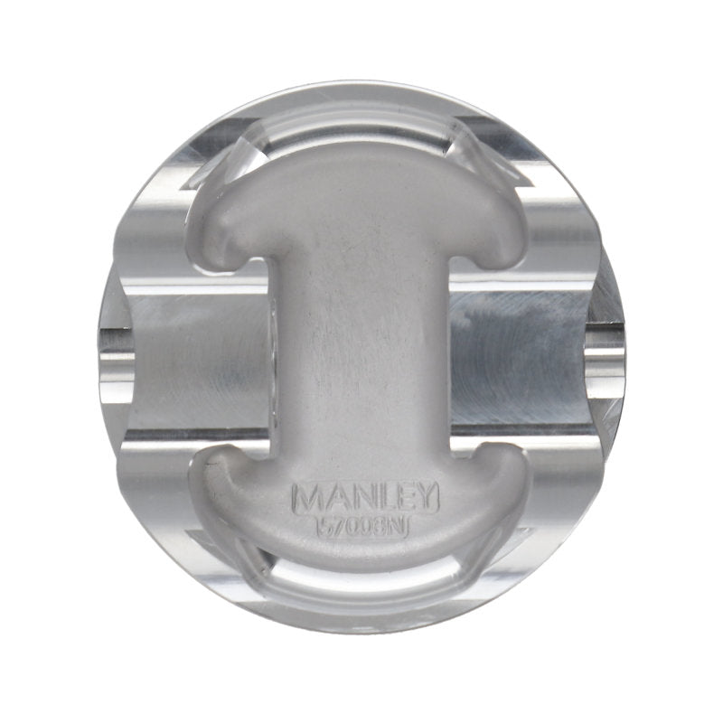 Manley 2018+ Ford Coyote 5.0L 6.75cc Dish 3.672in Bore 12:1 CR 22mm Pin Platinum Pistons