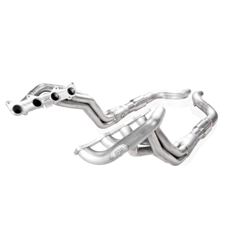 STAINLESS WORKS Headers 1-0.875-Inch Catted Factory Connect Ford Mustang GT 2015 - eliteracefab.com