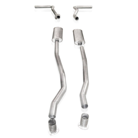 Stainless Works Chevy/GMC Truck 1967-87 Exhaust Truck 3in Chambered System Stainless Works