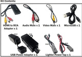 Tazer 15-17 Dodge Challenger/Charger/20-22 Jeep Gladiator/Wrangler HDMI AV Input Kit - Type A