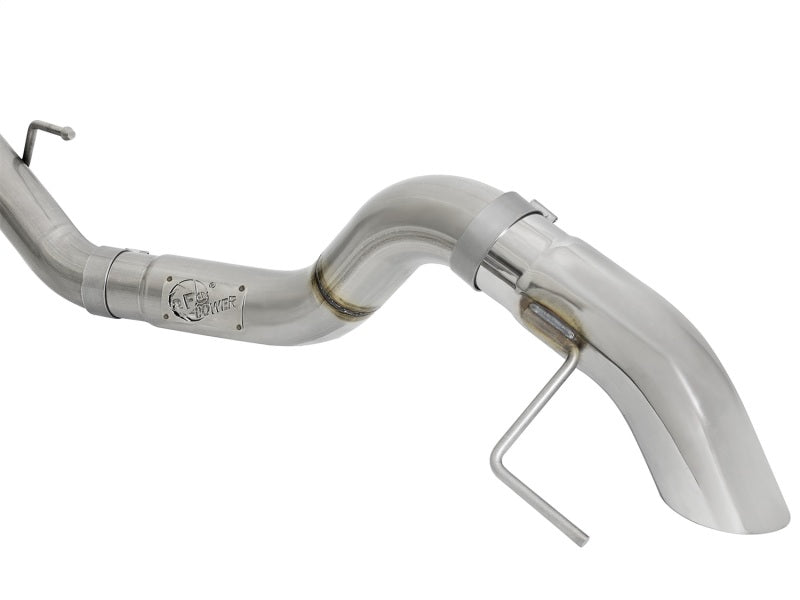 aFe MACH Force-XP Cat-Back Exhaust w/ Dual Hi-Tuck Pol Tips 17-18 Ford F-150 Raptor V6-3.5L aFe