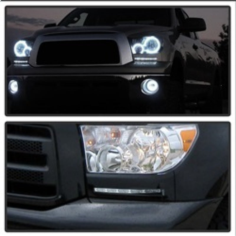 Spyder Toyota Tundra 07-13 Daytime LED Running Lights (XSP-X Model Look)wo/swtch Blk FL-DRL-TTU07-BK - eliteracefab.com