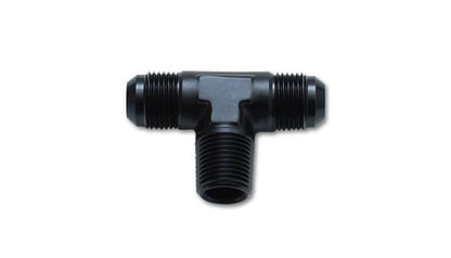 Vibrant Performance Male Flare to Pipe Tee Adapter Fitting, -6AN x 1/4in NPT, Automotive Performance Fabrication - Part 10462