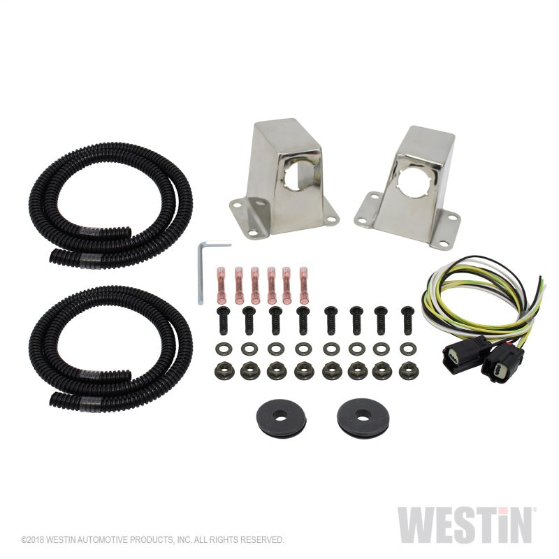 Westin 2014-2018 Ram Truck/SUV Sensor Relocator - Polished