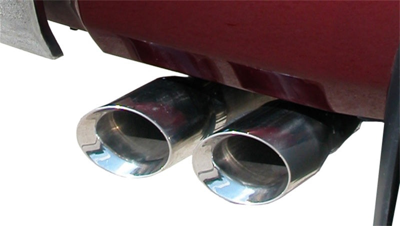 Corsa 09-10 Toyota Tundra Double Cab/Crew Max 5.7L V8 Polished Sport Cat-Back Exhaust CORSA Performance