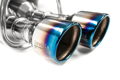 Invidia Q300 Titanium Tip CatBack Exhaust For 2015-2021 Subaru WRX & 2015+ STI - eliteracefab.com