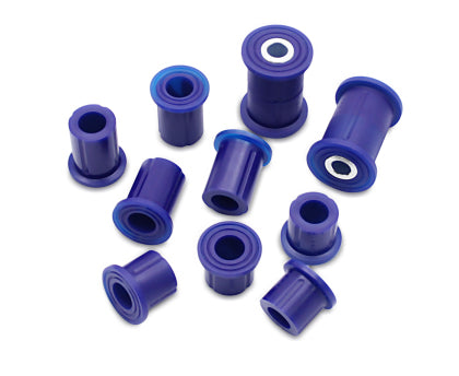 SuperPro 2005 Nissan Frontier LE Rear Leaf Spring and Shackle Bushing Kit - eliteracefab.com