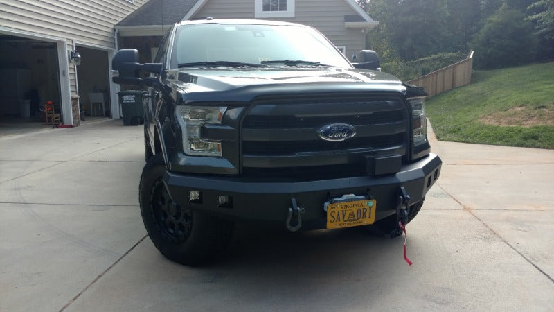 Road Armor 15-17 Ford F-150 Stealth Front Winch Bumper - Tex Blk Road Armor