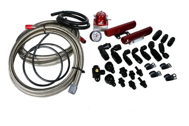 Aeromotive 14135 Fuel Rail System Kit, 2002-14 Subaru 2.0L WRX - eliteracefab.com